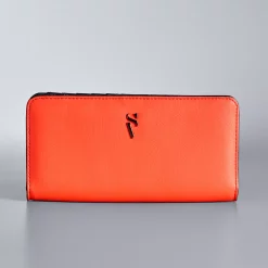 Simply Vera Vera Wang Vivian RFID-Blocking Wallet -SIMPLY VERA VERA WANG Sales 4998848 Orange Hibiscus