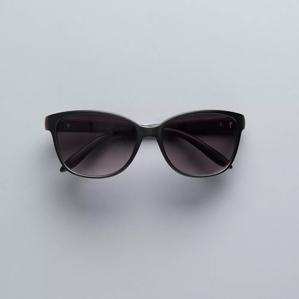 Women's Simply Vera Vera Wang 60mm Flat Top Gradient Sunglasses 4 Women's Simply Vera Vera Wang 60mm Flat Top Gradient Sunglasses - Image 2