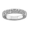 Simply Vera Vera Wang 14k White Gold 1/3 Carat T.W. Diamond Pave Ring -SIMPLY VERA VERA WANG Sales 5115264
