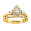 Simply Vera Vera Wang 14k Gold 1/2 Carat T.W. Diamond Marquise Engagement Ring Set 1 Simply Vera Vera Wang 14k Gold 1/2 Carat T.W. Diamond Marquise Engagement Ring Set -SIMPLY VERA VERA WANG Sales 5115325