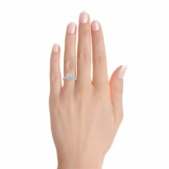 Simply Vera Vera Wang 14k White Gold 3/4 Carat T.W. Diamond Cushion Halo Engagement Ring 7 Simply Vera Vera Wang 14k White Gold 3/4 Carat T.W. Diamond Cushion Halo Engagement Ring -SIMPLY VERA VERA WANG Sales 5115391 ALT9