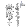 Simply Vera Vera Wang Cubic Zirconia Cluster Drop Earrings