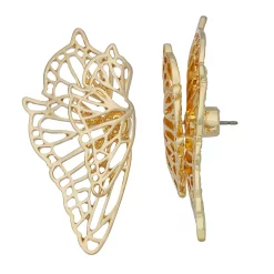 Simply Vera Vera Wang Butterfly Drop Earrings