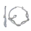 Simply Vera Vera Wang Simulated Crystal Snake Hoop Earrings -SIMPLY VERA VERA WANG Sales 5221620