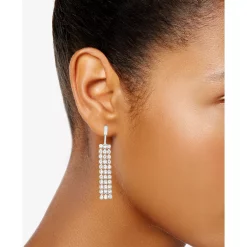 Simply Vera Vera Wang Simulated Crystal Front-Back Waterfall Drop Earrings -SIMPLY VERA VERA WANG Sales 5256772 ALT