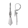 Simply Vera Vera Wang Teardrop Drop Earrings -SIMPLY VERA VERA WANG Sales 5263898 Silver Tone