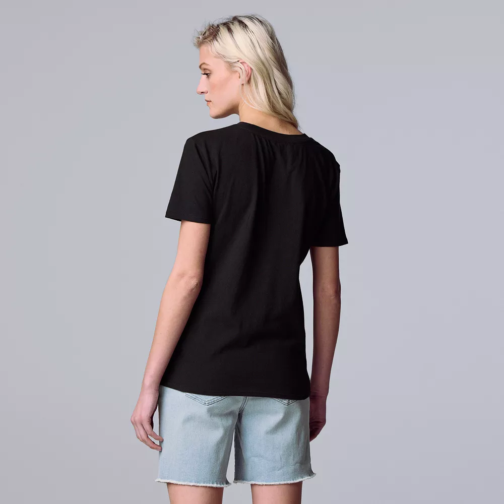 Women's Simply Vera Vera Wang Pride Tee 4 Women's Simply Vera Vera Wang Pride Tee - Image 2