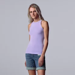 Simply Vera Vera Wang Essential Tank -SIMPLY VERA VERA WANG Sales 5518644 Megan Purple