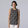 Women's Simply Vera Vera Wang Shirred Tank