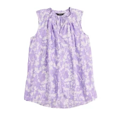 Women's Simply Vera Vera Wang Pleated Tank -SIMPLY VERA VERA WANG Sales 5568467 ALT5