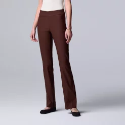 Women's Simply Vera Vera Wang Simply Modern Bootcut Pants -SIMPLY VERA VERA WANG Sales 5571543 Naveena Plum