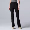 Women's Simply Vera Vera Wang High-Rise Ponte Bootcut Pants -SIMPLY VERA VERA WANG Sales 5572813 Vera Black