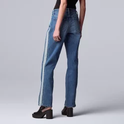 Women's Simply Vera Vera Wang Relaxed Straight Jeans -SIMPLY VERA VERA WANG Sales 5576607 ALT