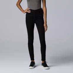 Women's Simply Vera Vera Wang Powerstretch Skinny Jeans -SIMPLY VERA VERA WANG Sales 5576619 Vera Black