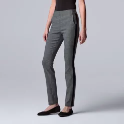 Women's Simply Vera Vera Wang Simply Modern Skinny Pants -SIMPLY VERA VERA WANG Sales 5577206 Glen Plaid