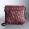 Simply Vera Vera Wang Remsen Crossbody Bag -SIMPLY VERA VERA WANG Sales 5591291 Quilted Tawny Port