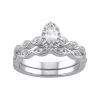 Simply Vera Vera Wang 14k White Gold 1/3 Carat T.W. Diamond Engagement Ring Set