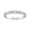 Simply Vera Vera Wang 14k White Gold 1/3 Carat T.W. Diamond Wedding Ring -SIMPLY VERA VERA WANG Sales 5677741