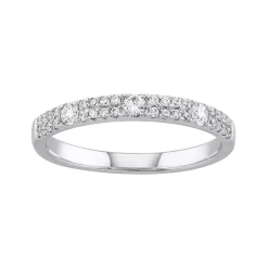Simply Vera Vera Wang 14k White Gold 1/3 Carat T.W. Diamond Wedding Ring