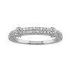 Simply Vera Vera Wang 14k White Gold 1/3 Carat Diamond Wedding Ring -SIMPLY VERA VERA WANG Sales 5677742