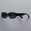 Women's Simply Vera Vera Wang 52mm Aquaria Small Plastic Rectangle Sunglasses -SIMPLY VERA VERA WANG Sales 5678720 Black