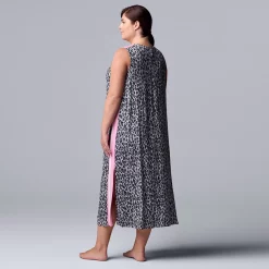 Plus Size Simply Vera Vera Wang Maxi Chemise -SIMPLY VERA VERA WANG Sales 5702047 ALT