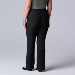 Plus Size Simply Vera Vera Wang Simply Modern Bootcut Pants 7 Plus Size Simply Vera Vera Wang Simply Modern Bootcut Pants -SIMPLY VERA VERA WANG Sales 5702964 ALT