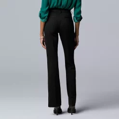 Women's Simply Vera Vera Wang High-Rise Flare Pants -SIMPLY VERA VERA WANG Sales 5750806 ALT