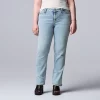 Women's Simply Vera Vera Wang Relaxed Straight-Leg Jeans -SIMPLY VERA VERA WANG Sales 5798204