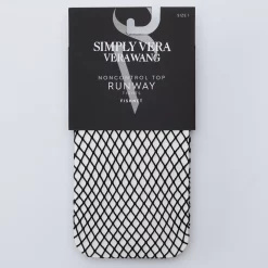 Women's Simply Vera Vera Wang Medium Fishnet Tights -SIMPLY VERA VERA WANG Sales 5799570 ALT2