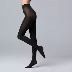 Women's Simply Vera Vera Wang Control Top Ribbed Tights