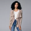 Women's Simply Vera Vera Wang Draped Open-Front Cardigan -SIMPLY VERA VERA WANG Sales 5799910 Ace Beige