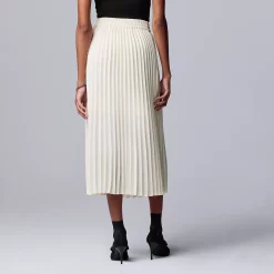 Women's Simply Vera Vera Wang Pleated Skirt -SIMPLY VERA VERA WANG Sales 5806412 ALT