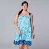 Plus Size Simply Vera Vera Wang Chemise -SIMPLY VERA VERA WANG Sales 5809685