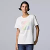 Women's Simply Vera Vera Wang Pride Graphic Tee -SIMPLY VERA VERA WANG Sales 5829308