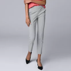 Women's Simply Vera Vera Wang Pull-On Ankle Pants -SIMPLY VERA VERA WANG Sales 5840315 Melange