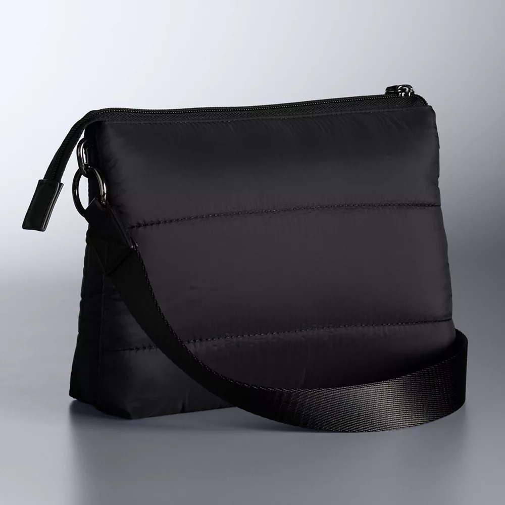 Simply Vera Vera Wang Geo Quilted Crossbody Bag 6 Simply Vera Vera Wang Geo Quilted Crossbody Bag - Image 4