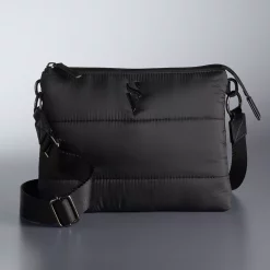 Simply Vera Vera Wang Geo Quilted Crossbody Bag 9 Simply Vera Vera Wang Geo Quilted Crossbody Bag -SIMPLY VERA VERA WANG Sales 5841571 Quilted Black Nylon