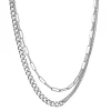 Simply Vera Vera Wang Silver Tone Double-Layer Chain Necklace -SIMPLY VERA VERA WANG Sales 5895895