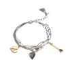 Simply Vera Vera Wang 2-Row Charm Bracelet -SIMPLY VERA VERA WANG Sales 5896166