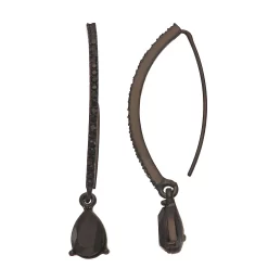 Simply Vera Vera Wang Silver Teardrop Earrings