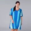 Plus Size Simply Vera Vera Wang Short Sleeve Sleepshirt -SIMPLY VERA VERA WANG Sales 5972988
