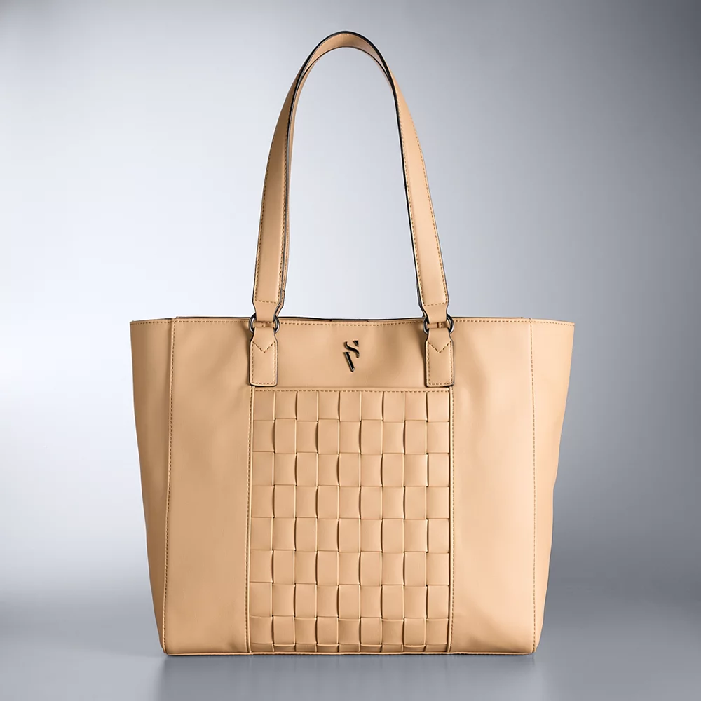 Simply Vera Vera Wang Lavey Raddix Tote Bag 3 Simply Vera Vera Wang Lavey Raddix Tote Bag