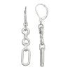 Simply Vera Vera Wang Silver Tone Mixed Chain Link Earrings 2 Simply Vera Vera Wang Silver Tone Mixed Chain Link Earrings -SIMPLY VERA VERA WANG Sales 6061039