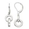 Simply Vera Vera Wang Silver Tone Link Leverback Earrings -SIMPLY VERA VERA WANG Sales 6061043
